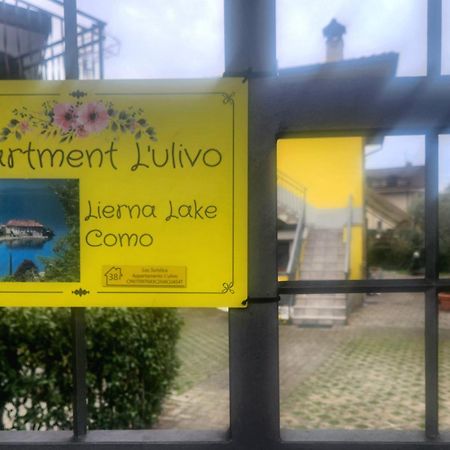 Apartment L'Ulivo Lake View In Private Street Lierna Exterior photo